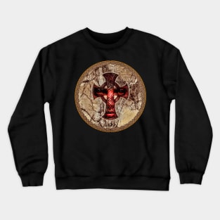 Celtic Cross Crewneck Sweatshirt